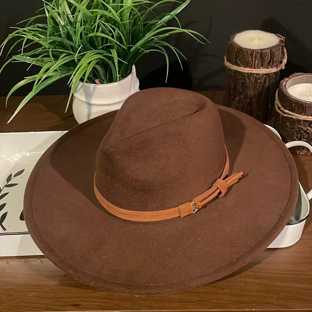 Brown Felt hat! Great condition!